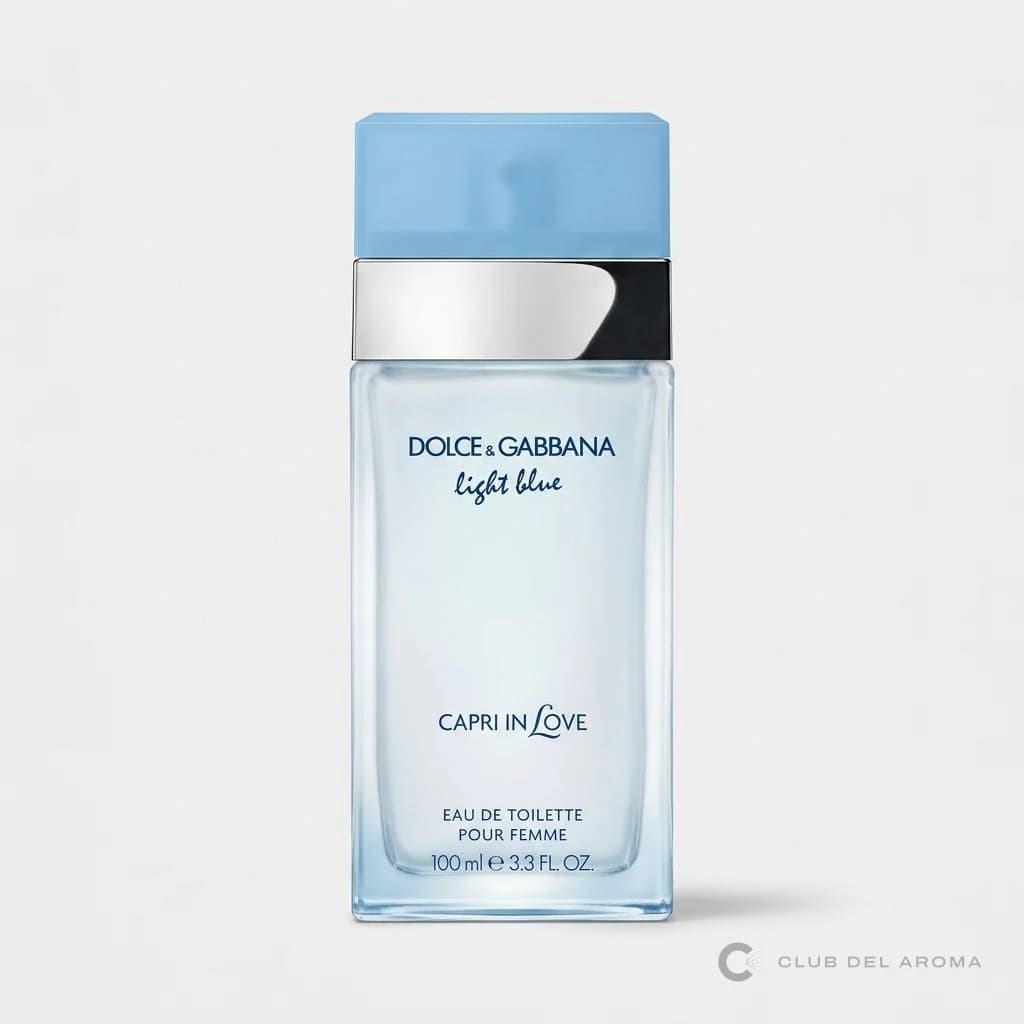 Light Blue Capri In Love Woman - imagen 1